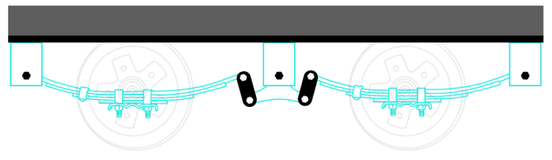 alt="Tandem Double Eye Hanger Kit diagram"/>